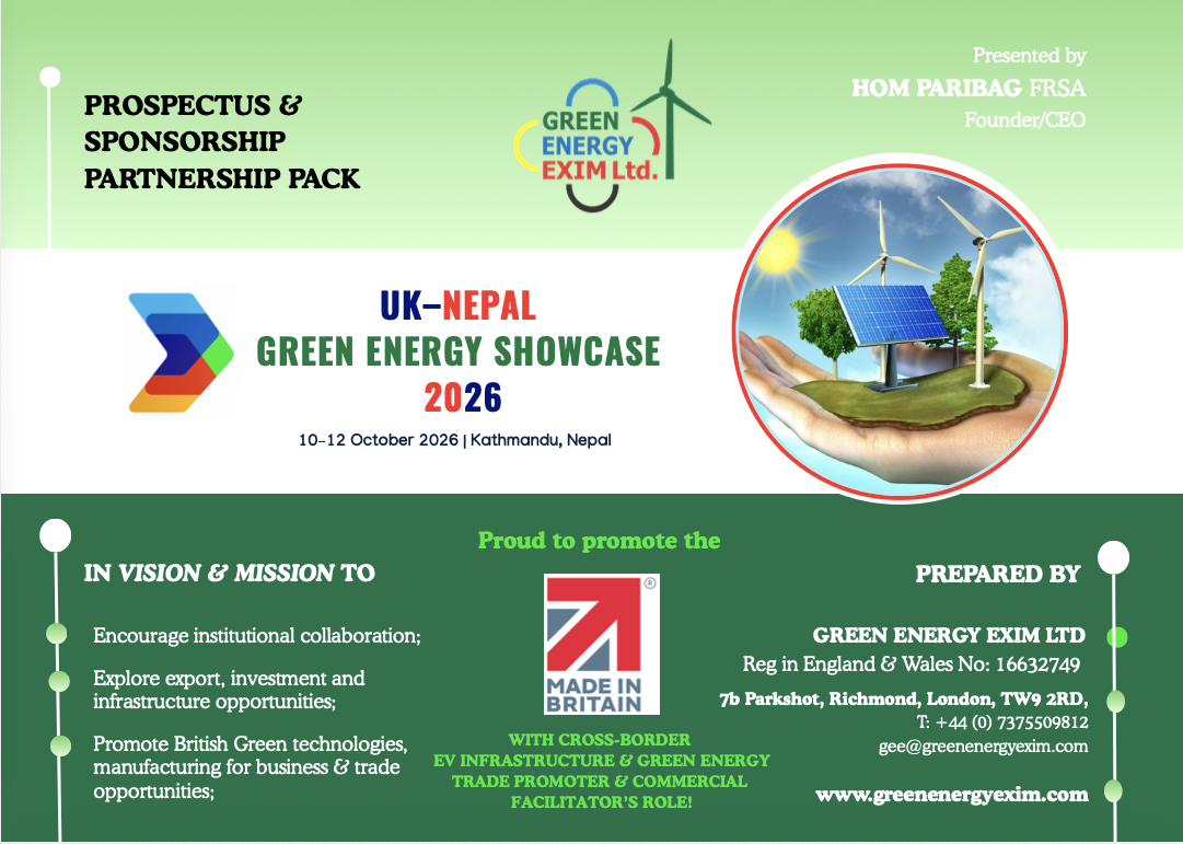 UK–NEPAL GREEN ENERGY SHOWCASE 2026